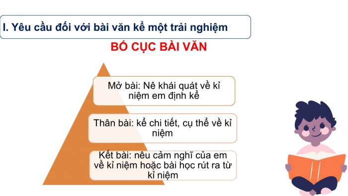 Giáo án PPT Ngữ văn 6 cánh diều Bài 3: Viết bài văn kể về một kỉ niệm của bản thân