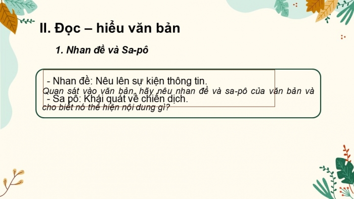 Giáo án PPT Ngữ văn 6 cánh diều Bài 5: Diễn biến Chiến dịch Điện Biên Phủ