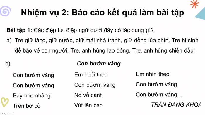 Giáo án điện tử Tiếng Việt 5 cánh diều Bài 15: Ôn tập giữa học kì II (Tiết 5 + 6 + 7)