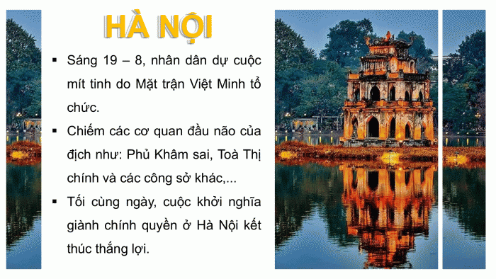 Giáo án điện tử Lịch sử và Địa lí 5 chân trời Bài 13: Cách mạng tháng Tám năm 1945