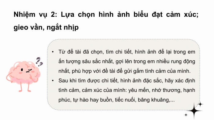 Giáo án điện tử Ngữ văn 9 kết nối Bài 7: Tập làm một bài thơ tám chữ