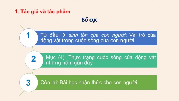 Giáo án PPT Ngữ văn 6 cánh diều Bài 8: Vì sao chúng ta phải đối xử thân thiện với động vật?