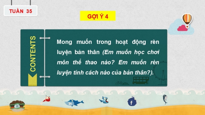 Giáo án PPT HĐTN 6 cánh diều Chủ đề 9: Kế hoạch hè - Tuần 35