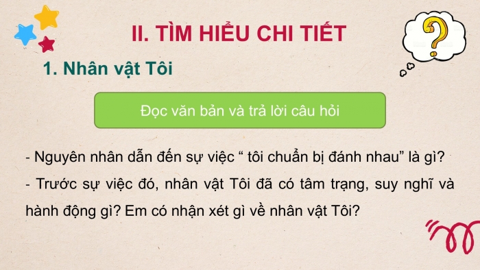 Giáo án PPT Ngữ văn 6 cánh diều Bài 9: Điều không tính trước