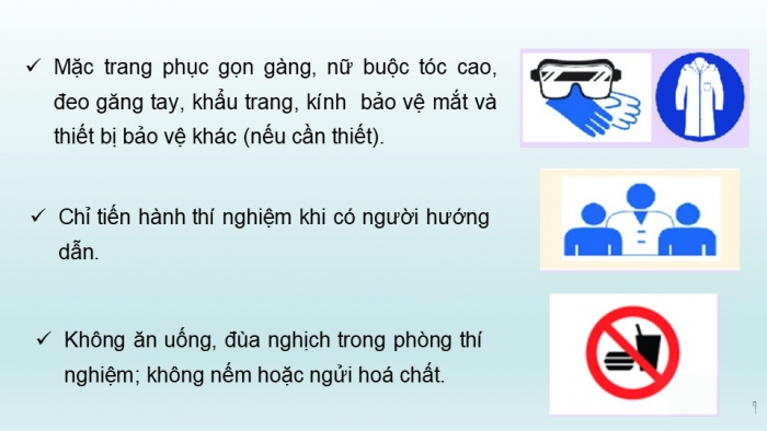 Giáo án PPT KHTN 6 kết nối Bài 2: An toàn trong phòng thực hành