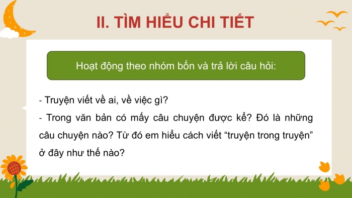 Giáo án PPT Ngữ văn 6 cánh diều Bài 9: Chích bông ơi!