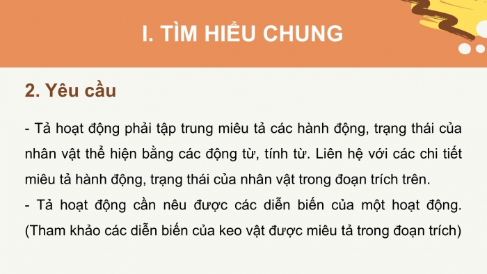 Giáo án PPT Ngữ văn 6 cánh diều Bài 9: Viết bài văn tả cảnh sinh hoạt