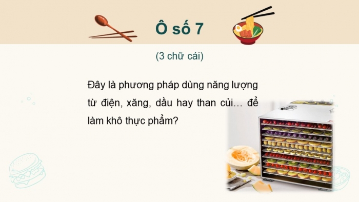 Giáo án PPT Công nghệ 6 chân trời Ôn tập Chương 2