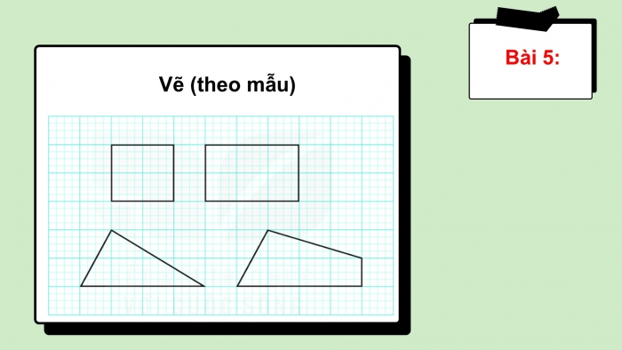 Giáo án PPT Toán 2 kết nối Bài 34: Ôn tập hình phẳng