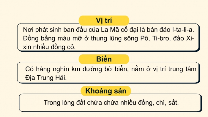 Giáo án PPT Lịch sử 6 chân trời Bài 11: La Mã cổ đại