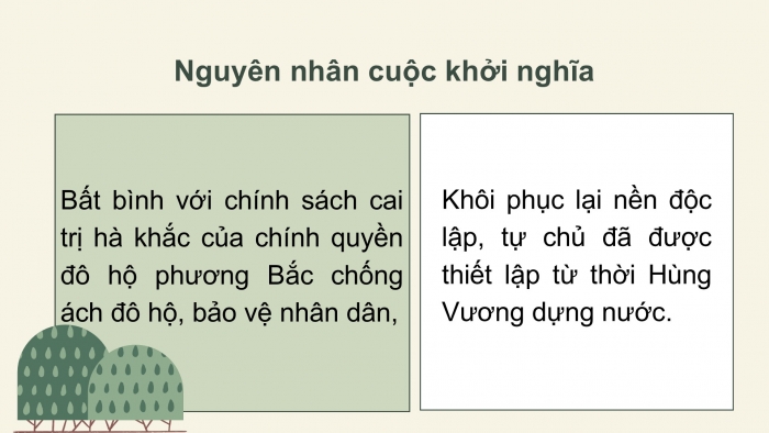 Giáo án PPT Lịch sử 6 chân trời Bài 18: Các cuộc đấu tranh giành độc lập dân tộc trước thế kỉ X