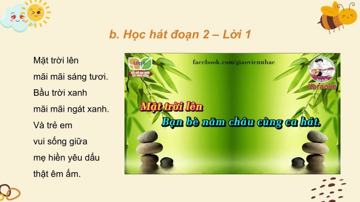 Giáo án PPT Âm nhạc 6 kết nối Tiết 27: Hát Hãy để mặt trời luôn chiếu sáng