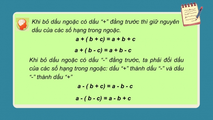 Giáo án PPT Toán 6 cánh diều Bài 4: Phép trừ số nguyên. Quy tắc dấu ngoặc