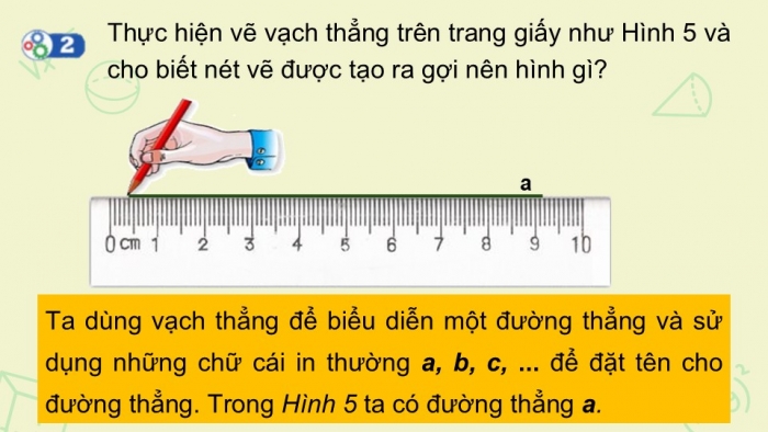 Giáo án PPT Toán 6 cánh diều Bài 1: Điểm. Đường thẳng