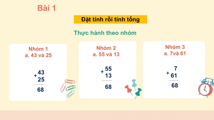 Giáo án PPT Toán 2 chân trời bài Số hạng – Tổng