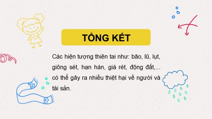 Giáo án PPT Tự nhiên và Xã hội 2 kết nối Bài 29: Một số thiên tai thường gặp