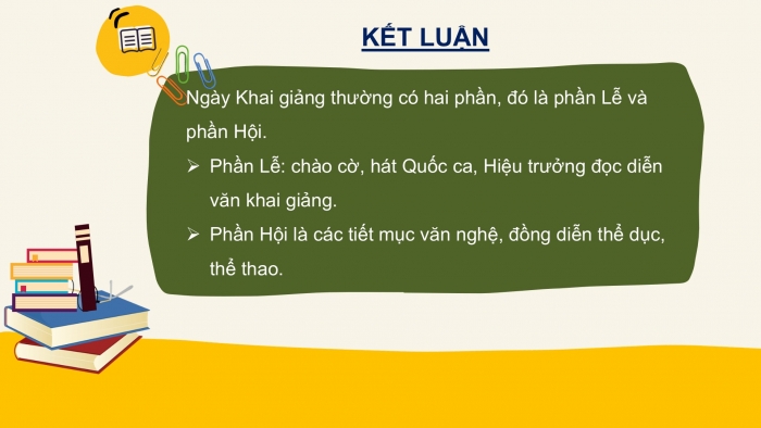 Giáo án PPT Tự nhiên và Xã hội 2 cánh diều Bài 5: Một số sự kiện ở trường học