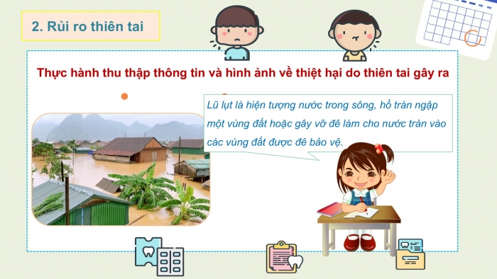 Giáo án PPT Tự nhiên và Xã hội 2 cánh diều Bài 20: Một số hiện tượng thiên tai