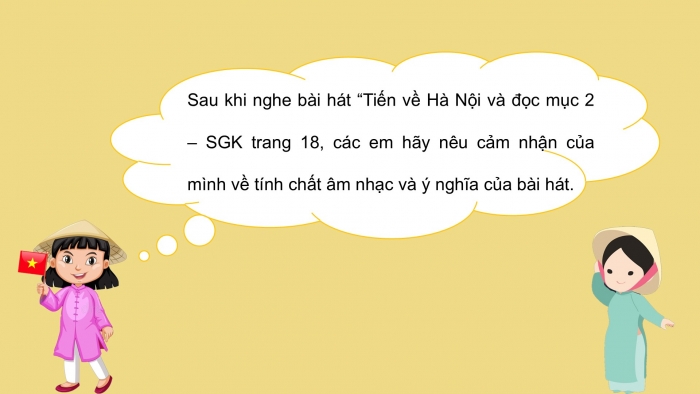 Giáo án PPT Âm nhạc 6 chân trời Tiết 8: Nhạc sĩ Văn Cao, Nghe bài hát Tiến về Hà Nội