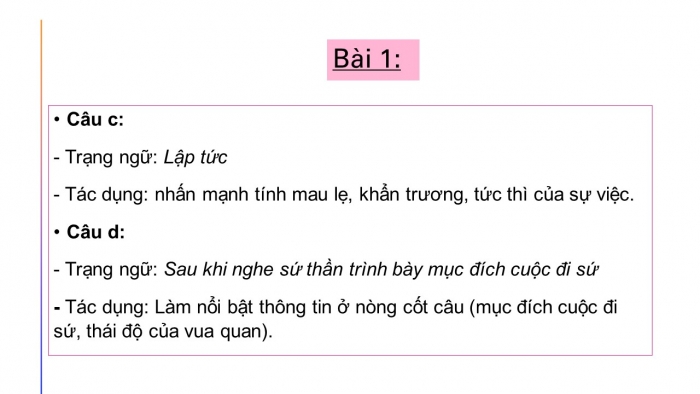 Giáo án PPT Ngữ văn 6 chân trời Bài 2: Thực hành tiếng Việt