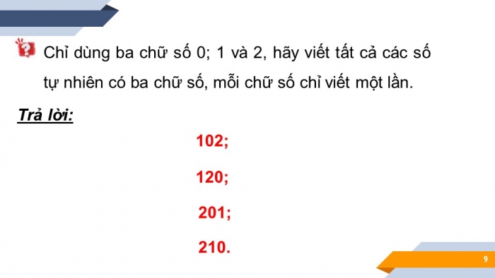 Giáo án PPT Toán 6 kết nối Bài 2: Cách ghi số tự nhiên