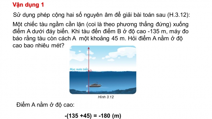 Giáo án PPT Toán 6 kết nối Bài 14: Phép cộng và phép trừ số nguyên