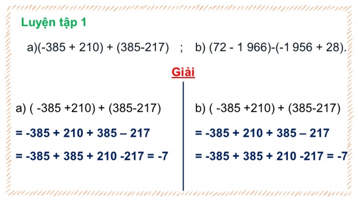 Giáo án PPT Toán 6 kết nối Bài 15: Quy tắc dấu ngoặc