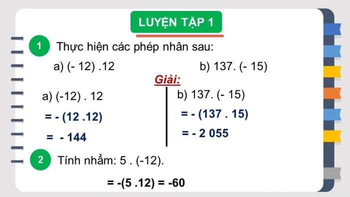 Giáo án PPT Toán 6 kết nối Bài 16: Phép nhân số nguyên