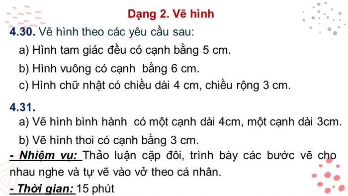 Giáo án PPT Toán 6 kết nối Bài tập cuối chương IV