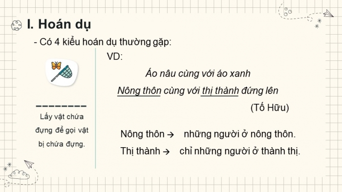 Giáo án PPT Ngữ văn 6 kết nối Bài 4: Biện pháp tu từ, Nghĩa của từ ngữ