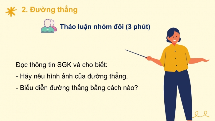 Giáo án PPT Toán 6 chân trời Bài 1: Điểm. Đường thẳng