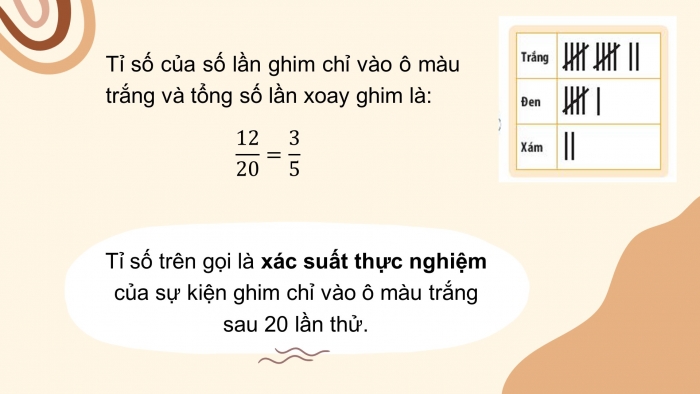 Giáo án PPT Toán 6 chân trời Bài 2: Xác suất thực nghiệm