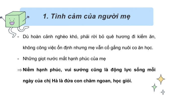 Giáo án PPT Ngữ văn 6 chân trời Bài 6: Con gái của mẹ