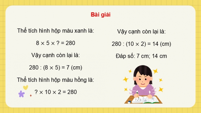 Giáo án điện tử Toán 5 cánh diều Bài 66: Luyện tập