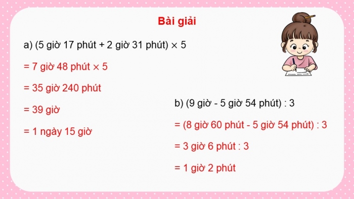 Giáo án điện tử Toán 5 cánh diều Bài 71: Luyện tập