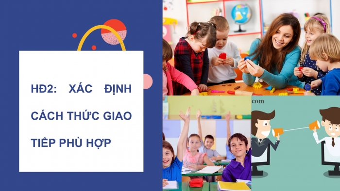 Giáo án PPT HĐTN 6 kết nối Tuần 15: Giao tiếp phù hợp