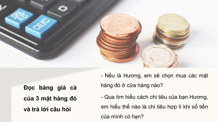 Giáo án PPT HĐTN 6 kết nối Tuần 16: Chi tiêu hợp lí