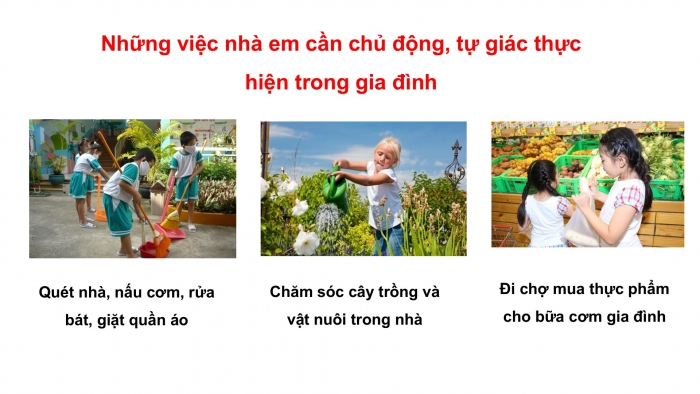 Giáo án PPT HĐTN 6 kết nối Tuần 19: Em làm việc nhà