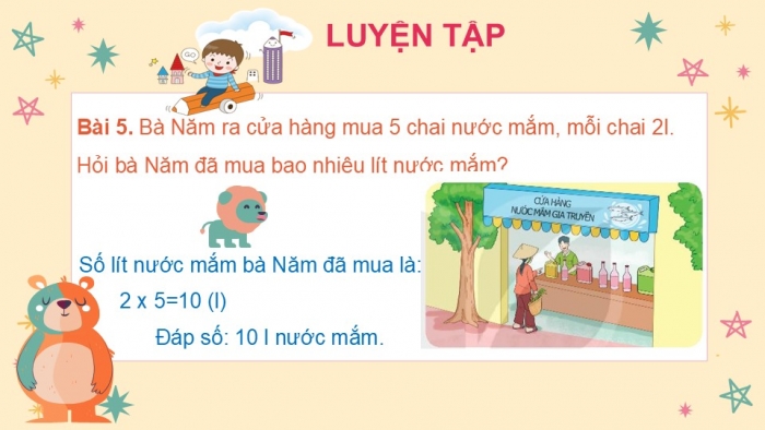 Giáo án PPT Toán 2 kết nối Bài 75: Ôn tập chung