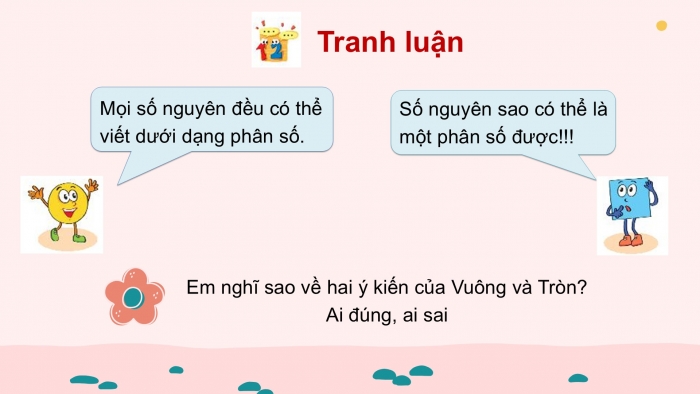 Giáo án PPT Toán 6 kết nối Bài 23: Mở rộng khái niệm phân số. Phân số bằng nhau