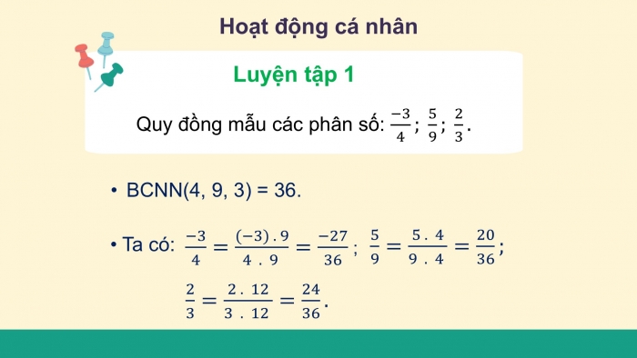 Giáo án PPT Toán 6 kết nối Bài 24: So sánh phân số. Hỗn số dương