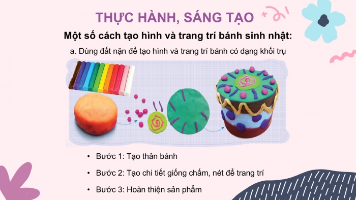 Giáo án PPT Mĩ thuật 2 cánh diều Bài 13: Chiếc bánh sinh nhật