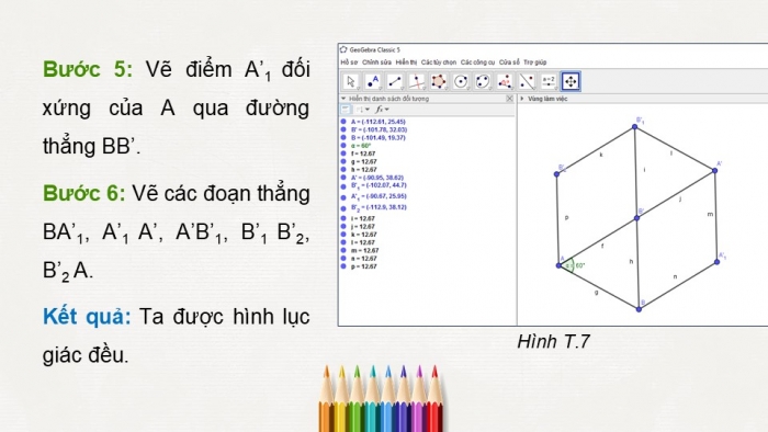 Giáo án PPT Toán 6 kết nối Thực hành trải nghiệm: Vẽ hình đơn giản với phần mềm GeoGebra