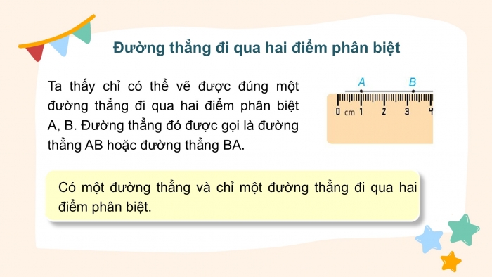 Giáo án PPT Toán 6 kết nối Bài 32: Điểm và đường thẳng