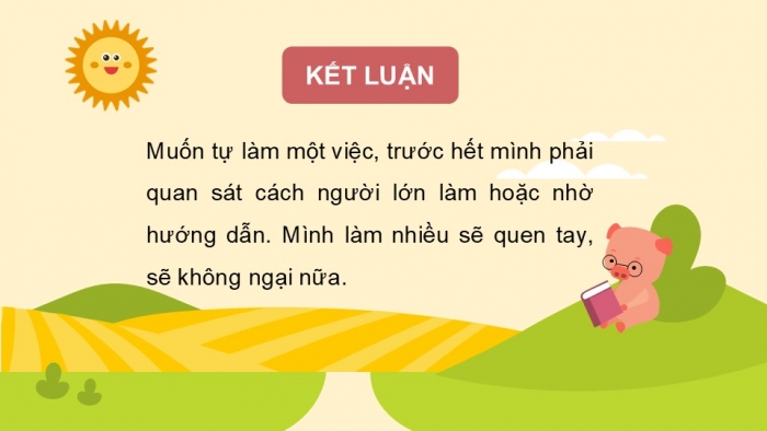 Giáo án PPT HĐTN 2 kết nối Tuần 13: Em tự làm lấy việc của mình