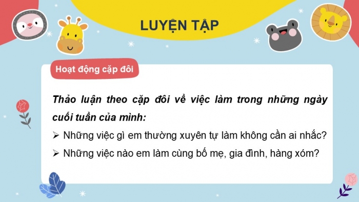 Giáo án PPT HĐTN 2 kết nối Tuần 15: Việc của mình không cần ai nhắc