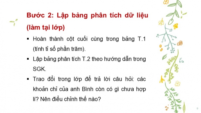 Giáo án PPT Toán 6 kết nối Thực hành trải nghiệm: Kế hoạch chi tiêu cá nhân và gia đình