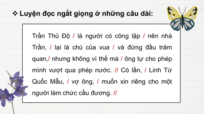 Giáo án điện tử Tiếng Việt 5 cánh diều Bài 12: Thái sư Trần Thủ Độ