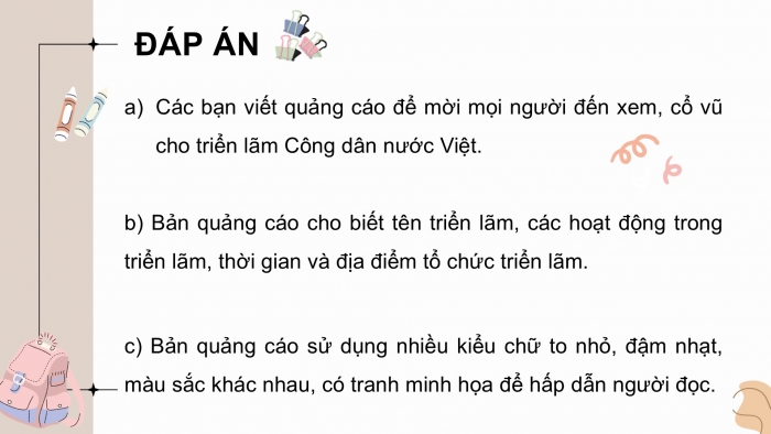 Giáo án điện tử Tiếng Việt 5 cánh diều Bài 12: Viết quảng cáo, Những chấm nhỏ mà không nhỏ