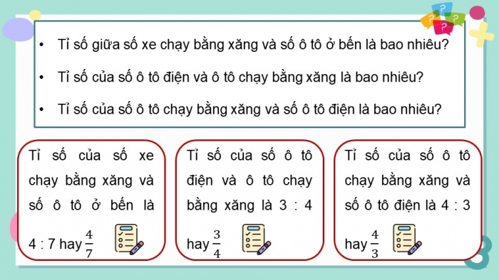 Giáo án điện tử Toán 5 kết nối Bài 36: Tỉ số. Tỉ số phần trăm